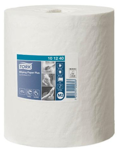 ▷ BOBINA TORK DE PAPEL MECHA CELULOSA SECADO EXTRA 2 CAPAS 160 METROS 1,34 KG | Taine - Imagen 1