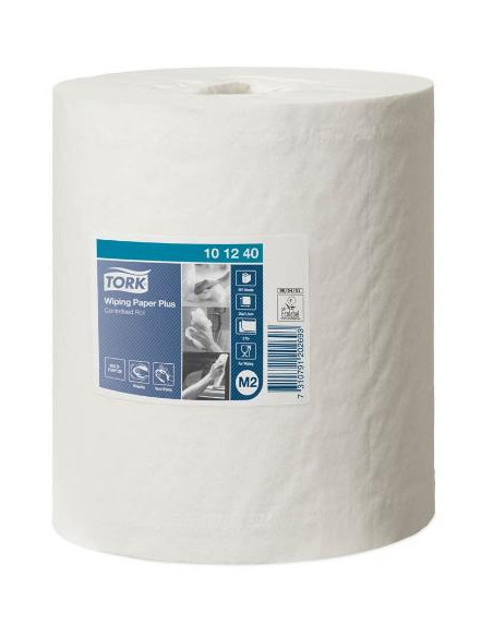 ▷ BOBINA TORK DE PAPEL MECHA CELULOSA SECADO EXTRA 2 CAPAS 160 METROS 1,34 KG | Taine - Imagen 1