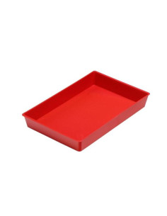 Imagen 1 - ▷ BANDEJA FAIBO MULTIUSO ROJO 23X14,5X3CM CONICA APILABLE | Taine ▷ BANDEJA FAIBO MULTIUSO ROJO 23X14,5X3CM CONICA APILABLE | Taine - Imagen 1