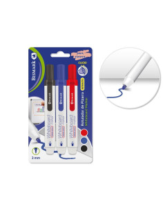 Imagen 1 - ▷ ROTULADOR PIZARRA RETRACT TIP BLISTER 3 COLORES POESSA | Taine ▷ ROTULADOR PIZARRA RETRACT TIP BLISTER 3 COLORES POESSA | Taine - Imagen 1