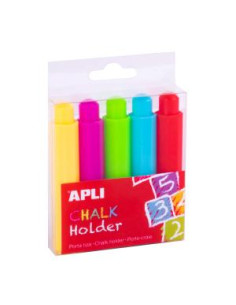 Imagen 1 - ▷ PACK 5 UNIDADES PORTATIZAS APLI 9MM COLORES | Taine ▷ PACK 5 UNIDADES PORTATIZAS APLI 9MM COLORES | Taine - Imagen 1