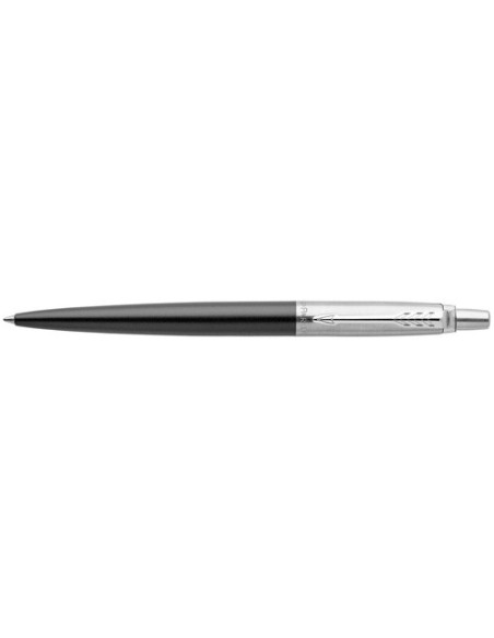 ▷ BOLIGRAFO PARKER JOTTER CORE NEGRO ACERO INOX | Taine - Imagen 1