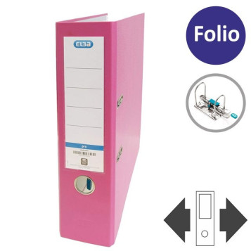 ▷ ARCHIVADOR ELBATOP FOLIO L80 PP/PAP ROSA | Taine - Imagen 1