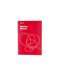 Imagen 1 - ▷ CUADERNO ADDITIO MUSICA 12PENTAGRAMAS ESPIRAL32HJ SEPARA PARTITURAS MEZZO | Taine ▷ CUADERNO ADDITIO MUSICA 12PENTAGRAMAS ESPIRAL32HJ SEPARA PARTITURAS MEZZO | Taine - Imagen 1