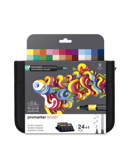 ▷ ESTUCHE 24U ROTU BRUSHPROMARKER ESTUDENT | Taine - Imagen 1
