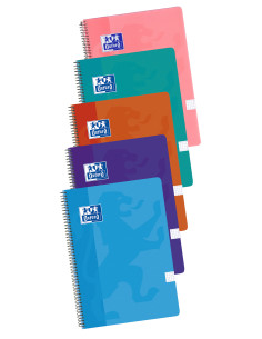 Imagen 1 - ▷ PACK 10% 5 CUADERNOS OXFORD FOLIO 80H 90GR 4MM TP T | Taine ▷ PACK 10% 5 CUADERNOS OXFORD FOLIO 80H 90GR 4MM TP T | Taine - Imagen 1