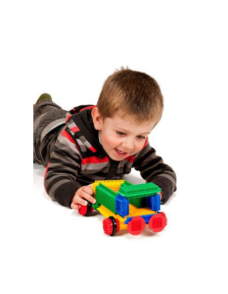 ▷ CONSTRUCCIONES PINCHOS PEGY BRICKS 94 PIEZAS CONTENEDOR MINILAND | Taine - Imagen 1