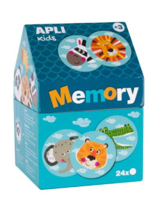 ▷ PUZLE APLI CASITA MEMORY SAFARI 24U | Taine - Imagen 1