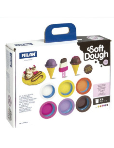 ▷ MALETIN MILAN 6 BOTES 59GPASTA BLANDA SOFT DOUGH HERRAMIENTAS HELADOS GOFRES M | Taine - Imagen 1