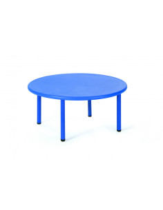 ▷ MESA IMPARA SERIE ELITE CIRCULAR TALLA 1 ALT.46 CM NIÑO 2-3 AÑOS COLORES | Taine - Imagen 1