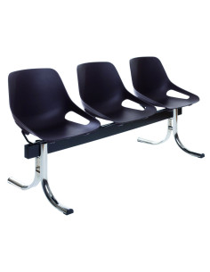 Imagen 1 - ▷ BANCADA C154 3 UDS.TUBO ACERO ASIENTOS CARCASA POLIPROPILENO TAGAR | Taine ▷ BANCADA C154 3 UDS.TUBO ACERO ASIENTOS CARCASA POLIPROPILENO TAGAR | Taine - Imagen 1