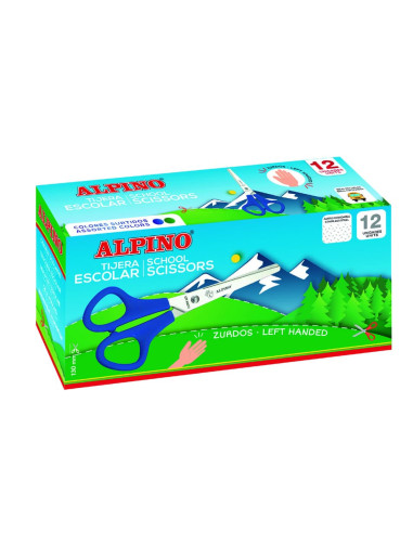 ▷ TIJERAS ALPINO SCHOOL ZURDOS | Taine - Imagen 1