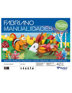 Imagen 1 - ▷ CUADERNO MANUALIDADES FABRIANO SURTIDOS10HJCART,SEDA CHAROL+7HJ CELOFAN+5HJMETAL | Taine ▷ CUADERNO MANUALIDADES FABRIANO SURTIDOS10HJCART,SEDA CHAROL+7HJ CELOFAN+5HJMETAL | Taine - Imagen 1