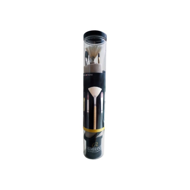 ▷ TUBO 5 PINCELES REMBRANDT OLEO ACRILICO | Taine - Imagen 1