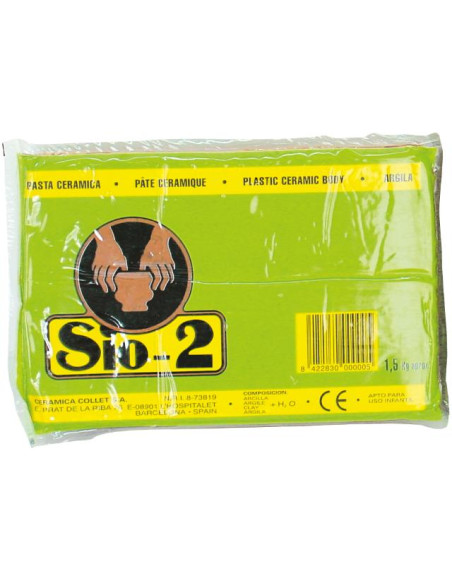 ▷ ARCILLA SIO-2 MARRON 1500 GR | Taine - Imagen 1