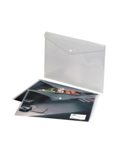 ▷ SOBRE A3 BOTON TRANSPARENTE PP | Taine - Imagen 1