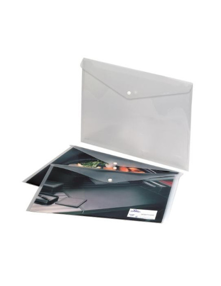 ▷ SOBRE A3 BOTON TRANSPARENTE PP | Taine - Imagen 1