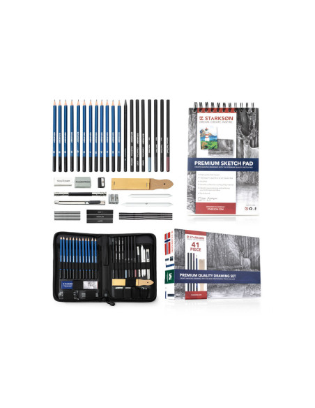 ▷ SET STARKSON DRAWING 41 CARBONCILLO | Taine - Imagen 1