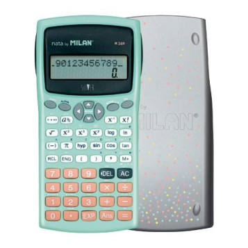 ▷ CALCULADORA MILAN CIENTÍFICA M240 SILVER BLISTER | Taine - Imagen 1