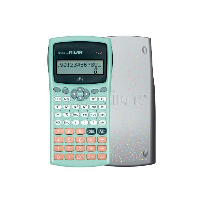 ▷ CALCULADORA MILAN CIENTÍFICA M240 SILVER BLISTER | Taine - Imagen 1