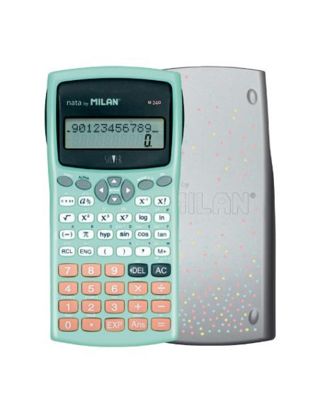 ▷ CALCULADORA MILAN CIENTÍFICA M240 SILVER BLISTER | Taine - Imagen 1