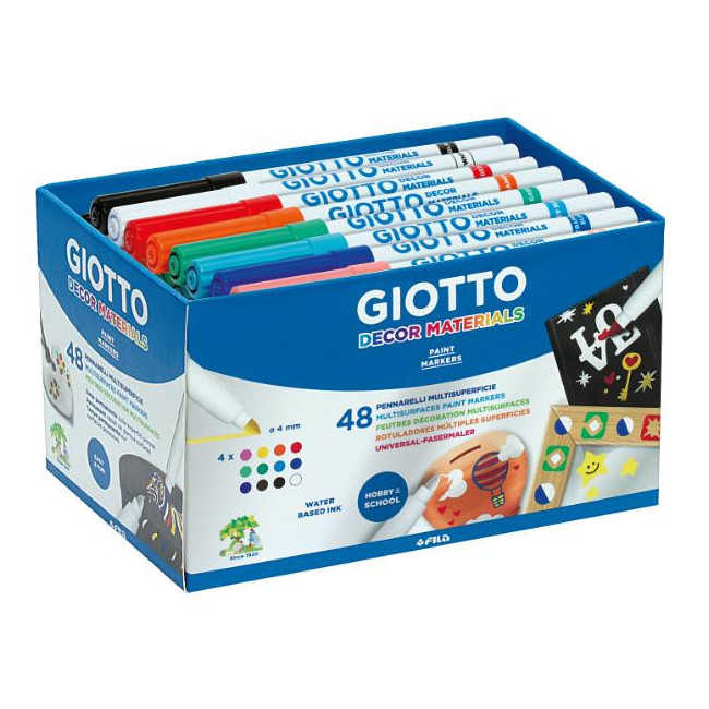 ▷ ROTULADORES GIOTTO DECOR MATERIALS | Taine - Imagen 7