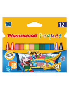 Imagen 1 - ▷ CERAS BIC PLASTIDECOR 12UDS PEQUES | Taine ▷ CERAS BIC PLASTIDECOR 12UDS PEQUES | Taine - Imagen 1