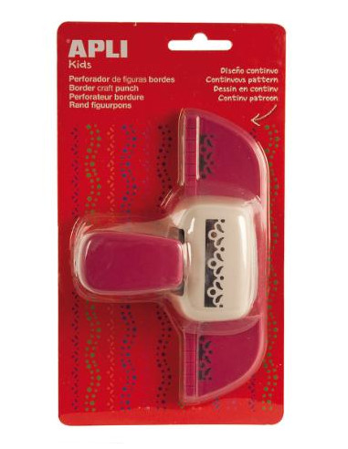 ▷ PERFORADORA APLI PAPEL LATERAL FLOR BL+RS | Taine - Imagen 1