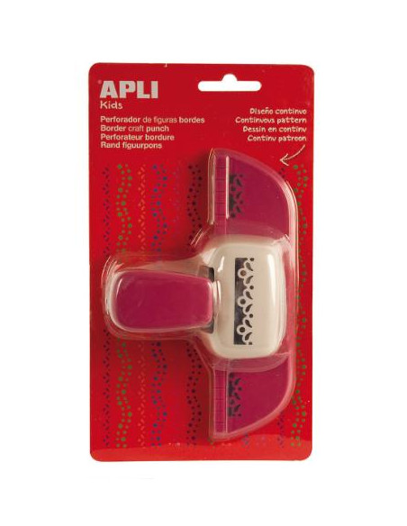 ▷ PERFORADORA APLI PAPEL LATERAL FLOR BL+RS | Taine - Imagen 1