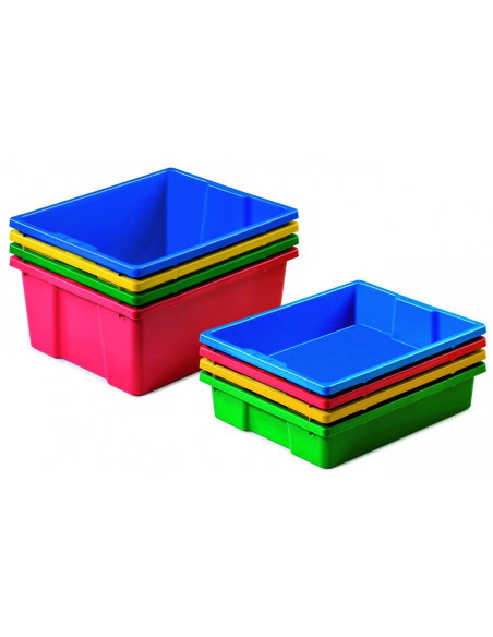 ▷ CAJONES FAIBO MULTIUSO BAJOS 42X31X7.3CM SURTIDOS PP | Taine - Imagen 1