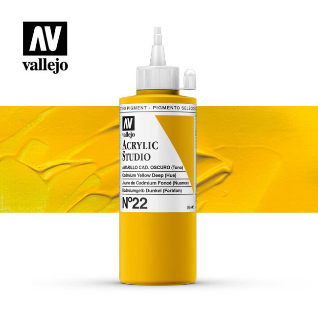 ▷ ACRILICO VALLEJO ESTUDIO 200 ML | Taine - Imagen 1