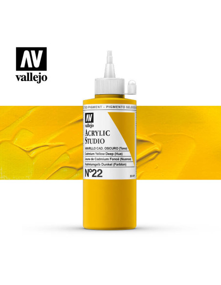 ▷ ACRILICO VALLEJO ESTUDIO 200 ML | Taine - Imagen 1