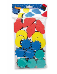 ▷ ESPONJAS FORMAS DIVERSAS BOLSA 16 UDS. JOVI | Taine - Imagen 1