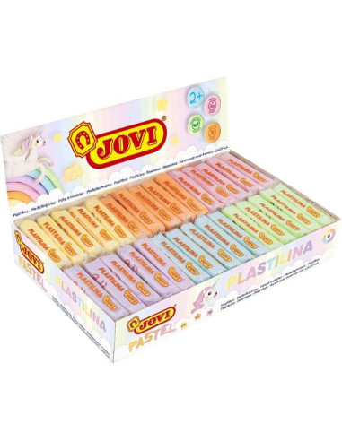 ▷ PLASTILINA JOVI CAJA 30 UDS. 50G 5X6 COLORES | Taine - Imagen 3