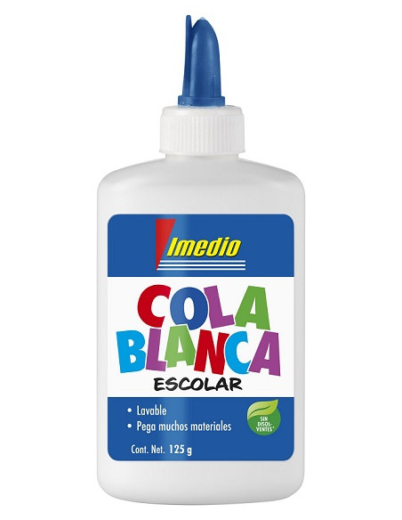▷ COLA IMEDIO BLANCA ESCOLAR 40G BY | Taine - Imagen 1