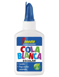 ▷ COLA IMEDIO BLANCA ESCOLAR 125G | Taine - Imagen 1