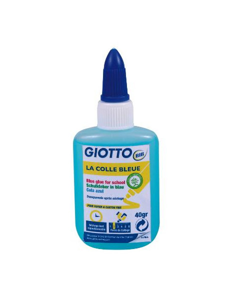 ▷ COLA GIOTTO BIB 40GR AZUL/TRANSPARENTE | Taine - Imagen 1