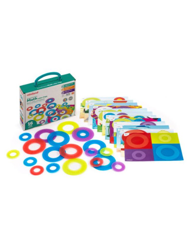 ▷ TRANSLUCENT MINILAND MATH COLOR RINGS | Taine - Imagen 1