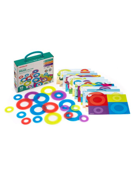 ▷ TRANSLUCENT MINILAND MATH COLOR RINGS | Taine - Imagen 1