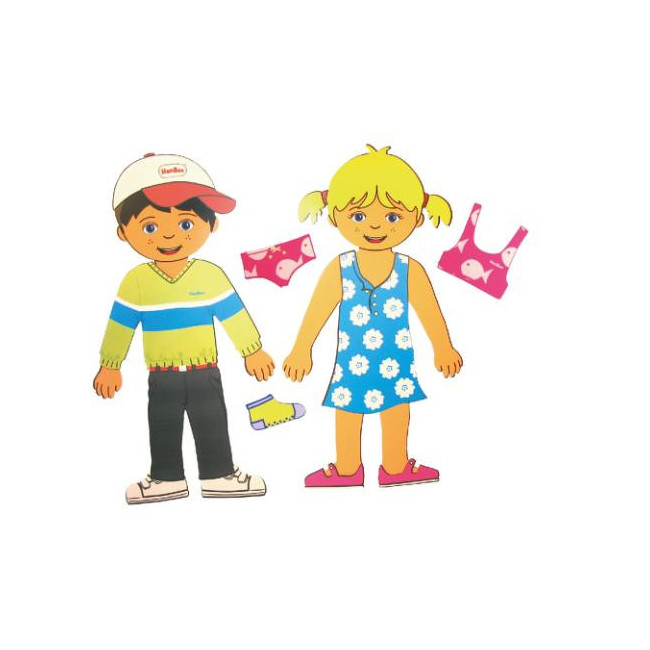▷ TANYA Y BRUNO HENBEA FIGURAS GRANDES DE PLÁSTICO 78 CM 2UD | Taine - Imagen 1