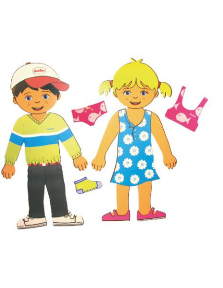▷ TANYA Y BRUNO HENBEA FIGURAS GRANDES DE PLÁSTICO 78 CM 2UD | Taine - Imagen 1