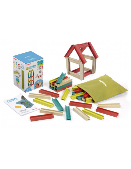 ▷ JUEGO MINILAND DE CONSTRUCCION ECO BEAMS BUILDING SET 32250 | Taine - Imagen 1