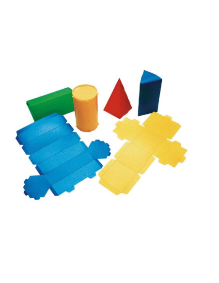 ▷ FORMAS HENBEA GEOMETRICAS PARA ARMAR EN 3D TRANSPARENTES | Taine - Imagen 1