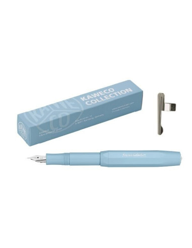 ▷ PLUMA KAWECO SPORT COLLECTION CIAN PASTEL+ CLIP | Taine - Imagen 1