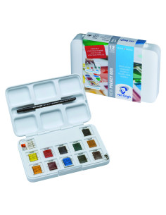 ▷ CAJA ACUARELAS VANGOHG 12UND +3und | Taine - Imagen 1
