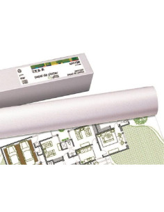 ▷ ROLLO PLOTTER FABRISA PAPEL 610x50M 80GR (24") | Taine - Imagen 1