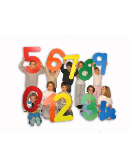 ▷ NUMEROS HENBEA GIGANTES PARA LA PARED - 10 UDS. | Taine - Imagen 1