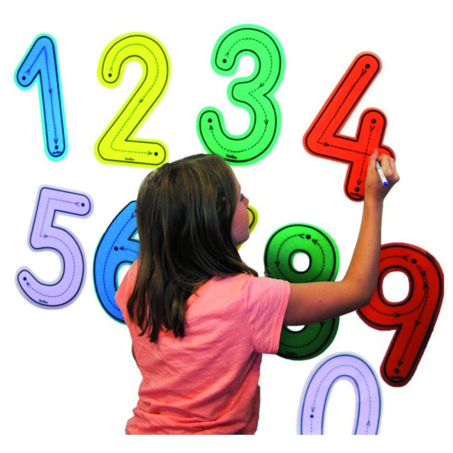 ▷ NUMEROS HENBEA GRANDES PARA TRAZAR MEDIDAS: 33X20CM TRASLUCUDOS . HENBE | Taine - Imagen 1