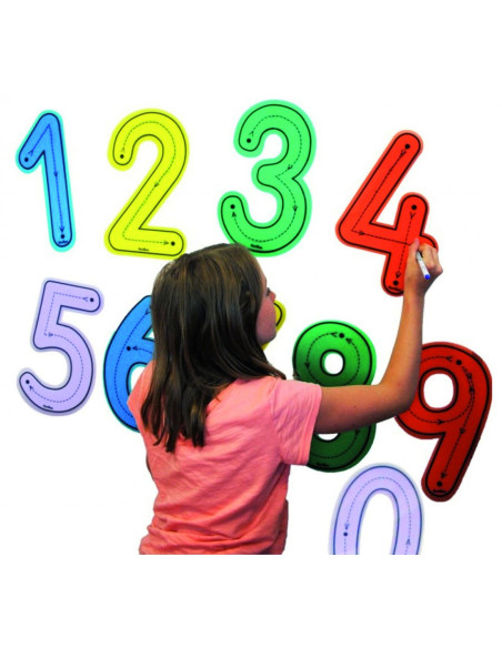 ▷ NUMEROS HENBEA GRANDES PARA TRAZAR MEDIDAS: 33X20CM TRASLUCUDOS . HENBE | Taine - Imagen 1