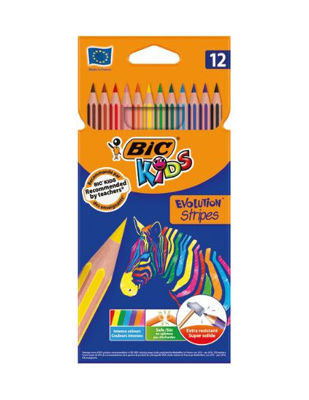 ▷ LÁPICES DE COLOREAR EVOLUTION STRIPES | Taine - Imagen 14